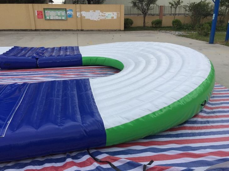 PVC Tarpaulin Inflatable Water Obstacle For Water Park