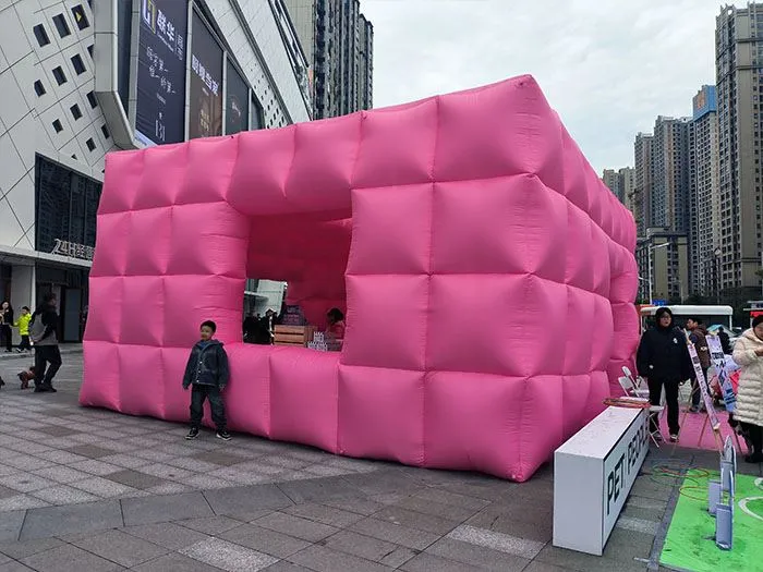 Exhibition Booth Inflatable Cube Tent